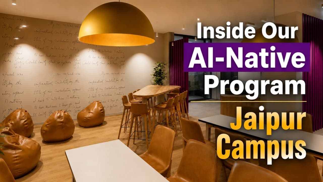 Jaipur Campus — 3D Walkthrough